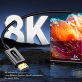 Optical fiber hdmi cable  2.1 8k HDMI AOC cable